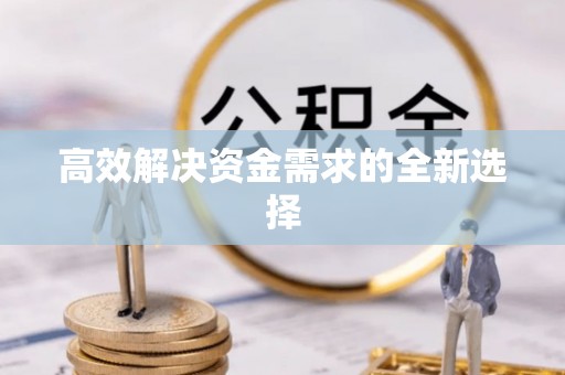 道县高效解决资金需求的全新选择