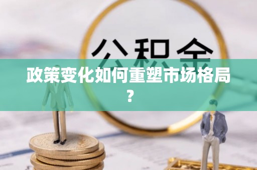 道县政策变化如何重塑市场格局？