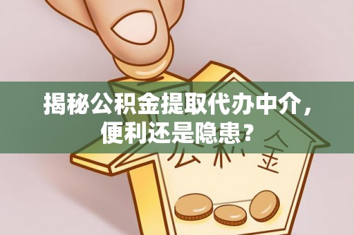 道县揭秘公积金提取代办中介，便利还是隐患？
