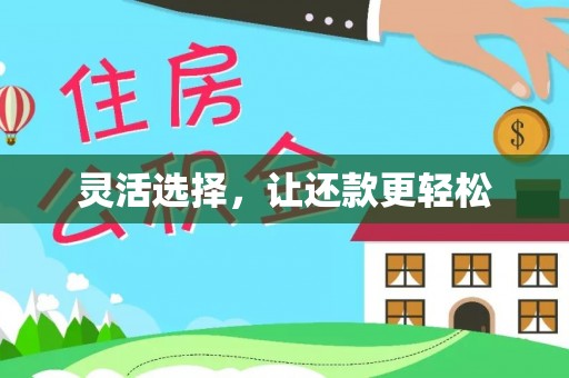 道县灵活选择，让还款更轻松