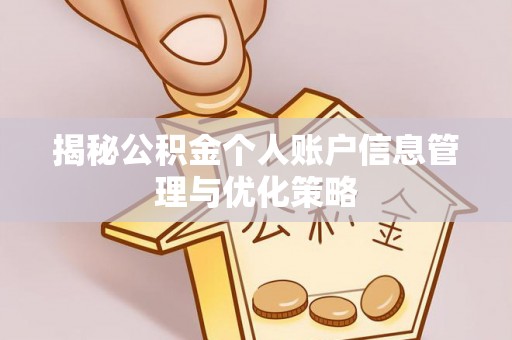 道县揭秘公积金个人账户信息管理与优化策略