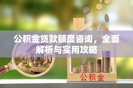 道县公积金贷款额度咨询，全面解析与实用攻略