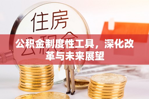 道县公积金制度性工具，深化改革与未来展望