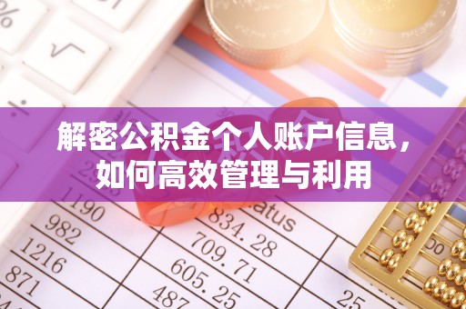 道县解密公积金个人账户信息，如何高效管理与利用