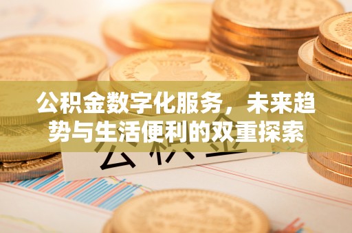 道县公积金数字化服务，未来趋势与生活便利的双重探索