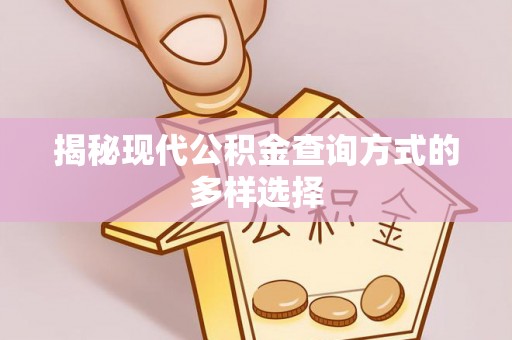 道县揭秘现代公积金查询方式的多样选择