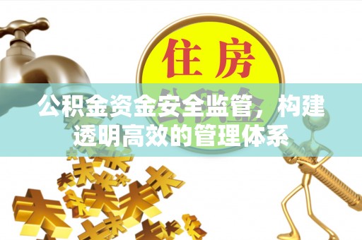 道县公积金资金安全监管，构建透明高效的管理体系