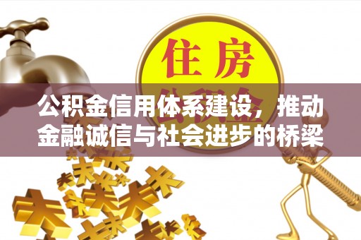 道县公积金信用体系建设，推动金融诚信与社会进步的桥梁