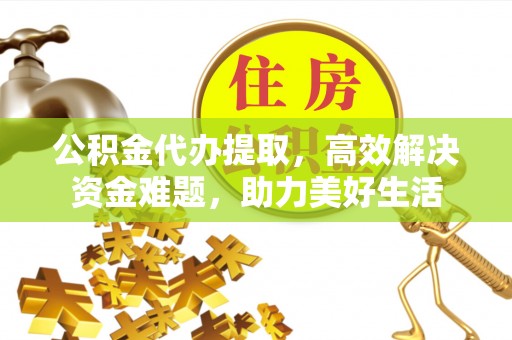 道县公积金代办提取，高效解决资金难题，助力美好生活