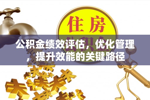 道县公积金绩效评估，优化管理，提升效能的关键路径