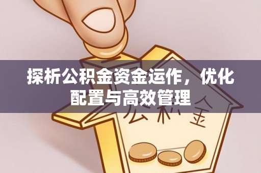 道县探析公积金资金运作，优化配置与高效管理