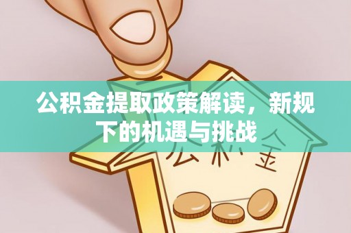 道县公积金提取政策解读，新规下的机遇与挑战