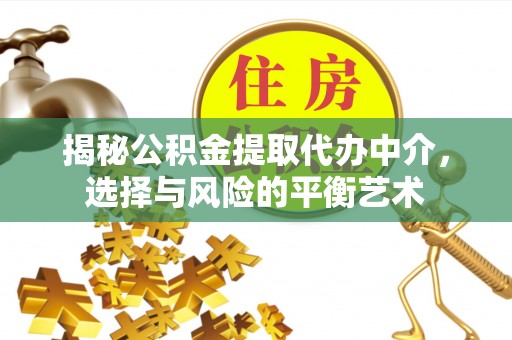 道县揭秘公积金提取代办中介，选择与风险的平衡艺术