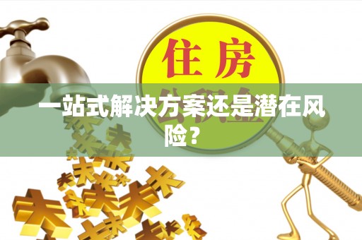 道县一站式解决方案还是潜在风险？